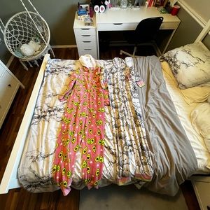 Two small girls onesies